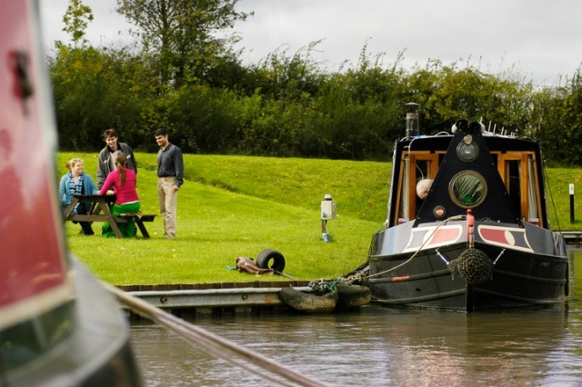 A narrowboat is great to enjoy with friends